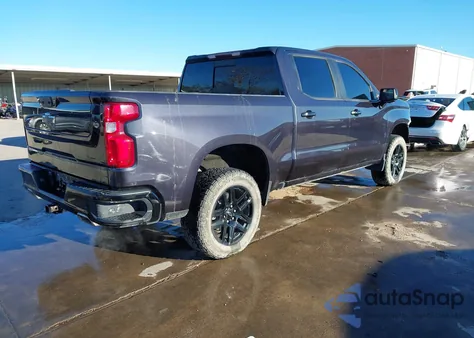 2022 Chevrolet Silverado 1500 4Wd Short Bed Lt Trail Boss z USA, uszkodzony, nr VIN 3GCUDFED0NG634299